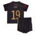 Billige Tyskland Leroy Sane #19 Bortetrøye Barn VM 2022 Kortermet (+ korte bukser)
